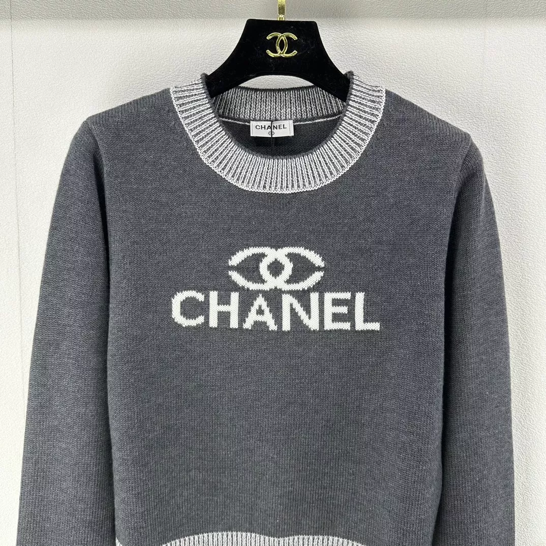 chanel sweaters manches longues pour femme s_127a3713